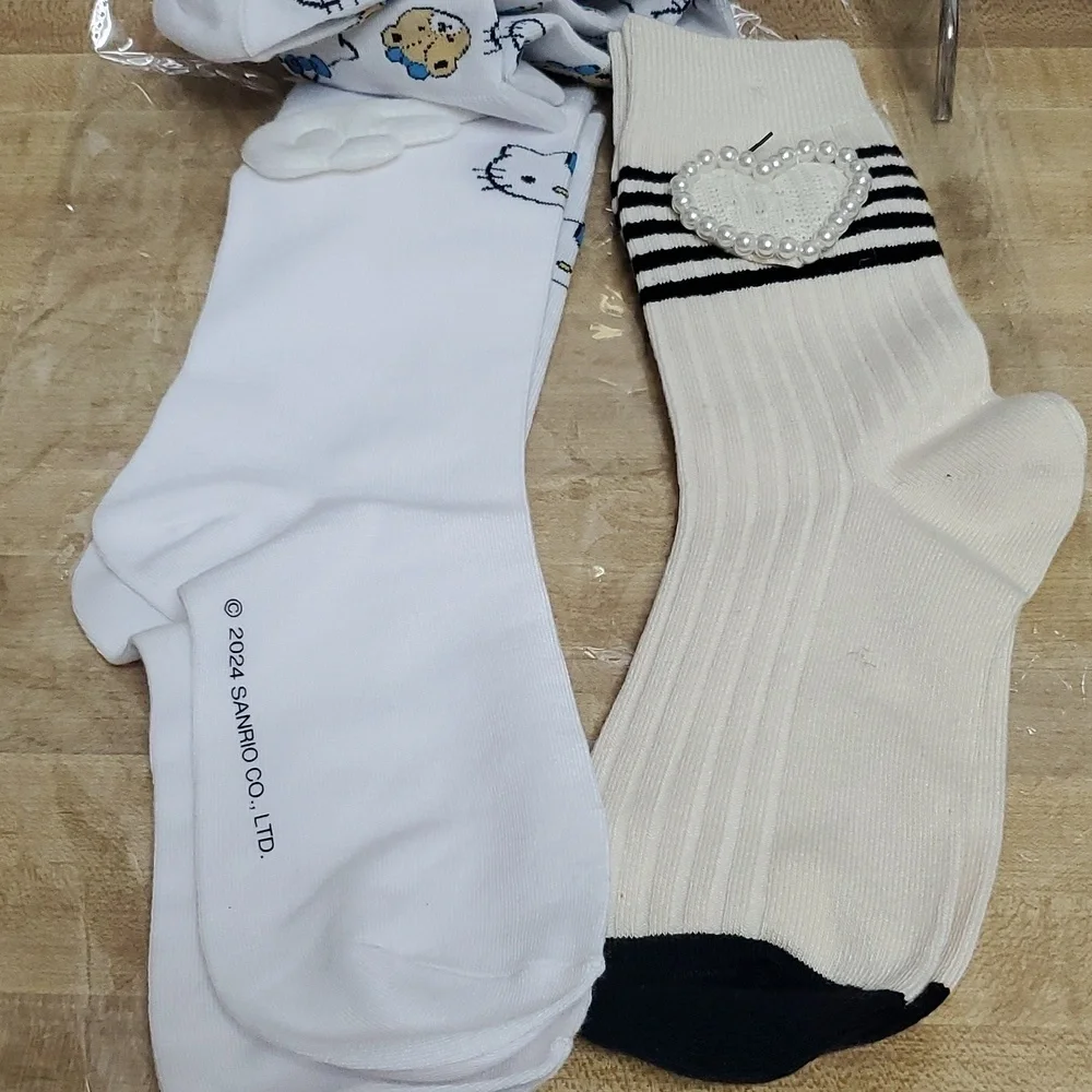 Hello Kitty socks (3) pair